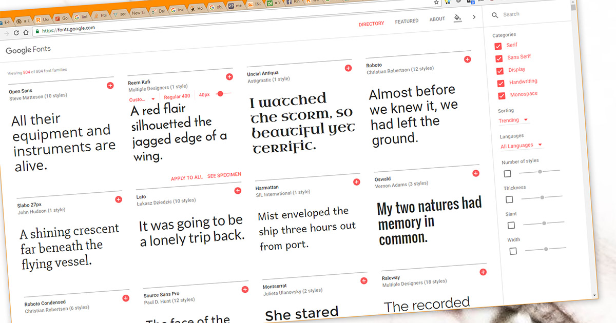 Useful Google Webfonts for your Web Design Projects • Russwurm Useful Google Webfonts for your Web Design Projects • Russwurm